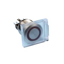 16mm 19mm 22mm Push Button Guard Protector Dustproof Anti-missing Splash Waterproof Light Switch Cover