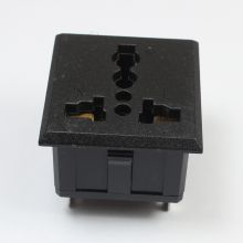 High Quality Female Male Plug Electrical AC Power Socket 3 Pin Terminal AC Power Socket