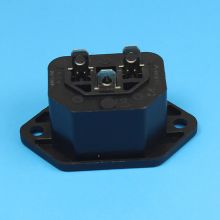  Factory Wholesale High Quality Electrical Black Female 3 Pin Terminal AC Power Socket