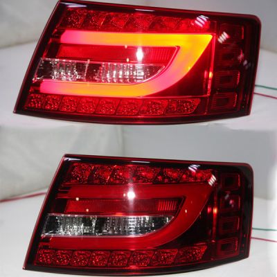  2 Pieces For AUDI A6L LED Tail Lamp Taillight 2005-2009 Year Rear Lamp Parking Running Light Reverse