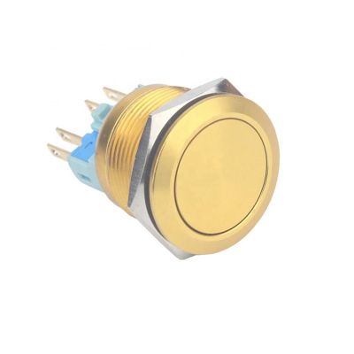  22307Z Good quality 22mm ON OFF latching 1NO1NC switch stainless steel automotive push button switch