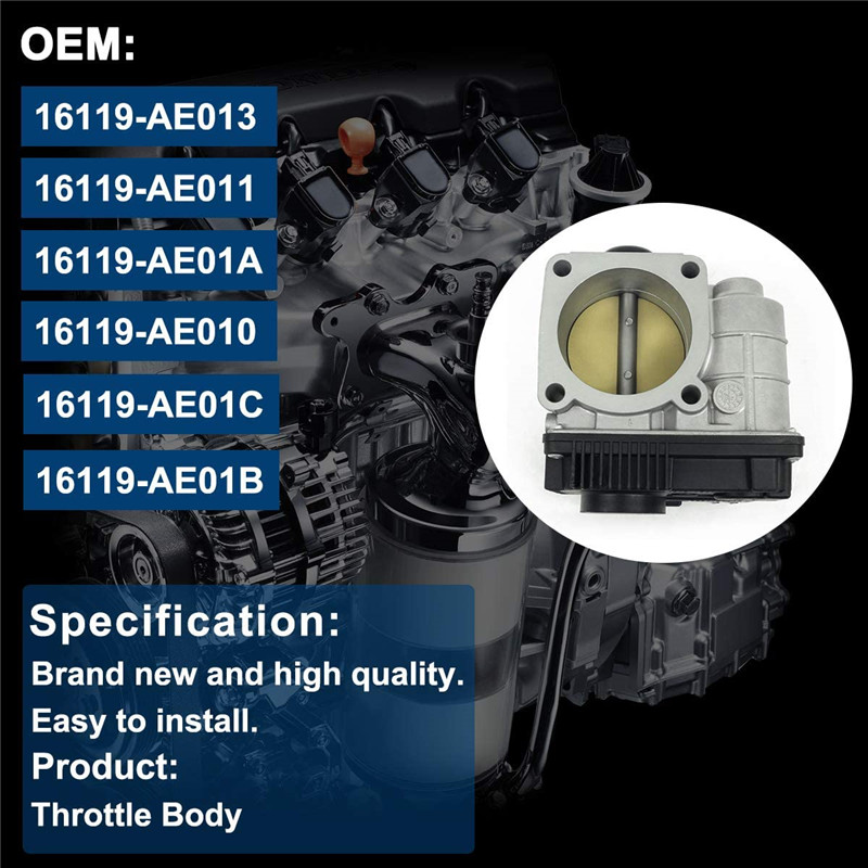 AUTOKAY 16119-AE013 New Electronic Throttle Body With TPS - View #4